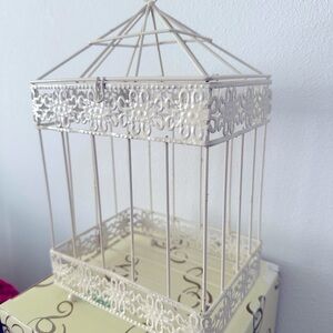 Elegant Vintage Decorative Birdcage